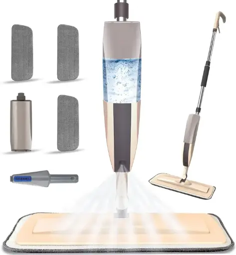 [598-13] 2 In 1 Floor Mop With Water Spray