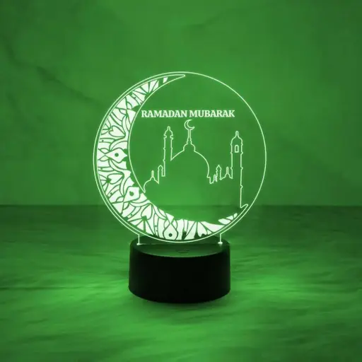[6-3] 3D Islamic Design Led Night Light